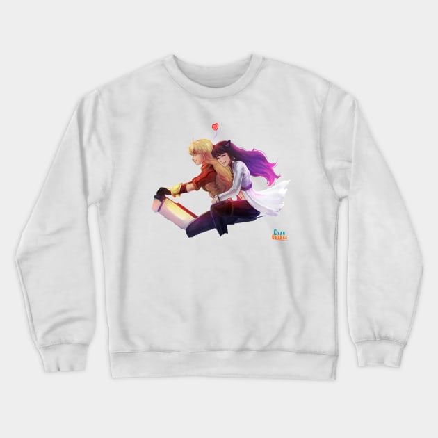 Bumbleby - Yang & Blake Crewneck Sweatshirt by Cyan-Orange